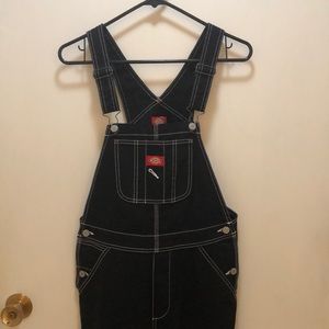 Dickies Relaxed fit black overalls